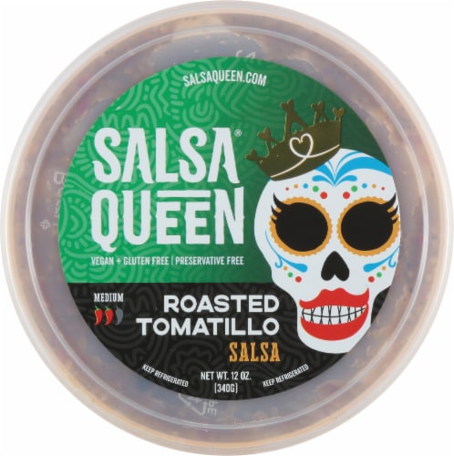 Salsa Queen® Gourmet Tomatillo Salsa Perspective: top