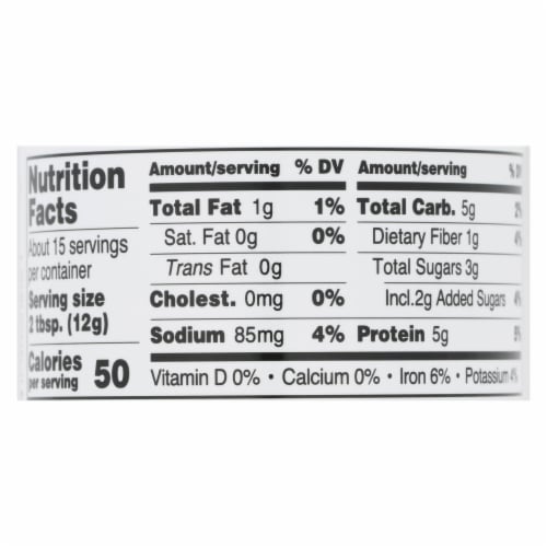 Peanut Butter & Co. Peanut Powder Cocoa - 6.5 oz (184 g) Perspective: top