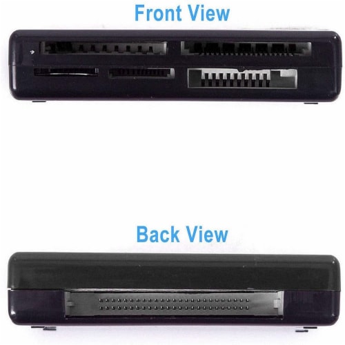 SANOXY USB 2.0 All-in-1 CF xD SD MS SDHC Memory Card Reader Perspective: top