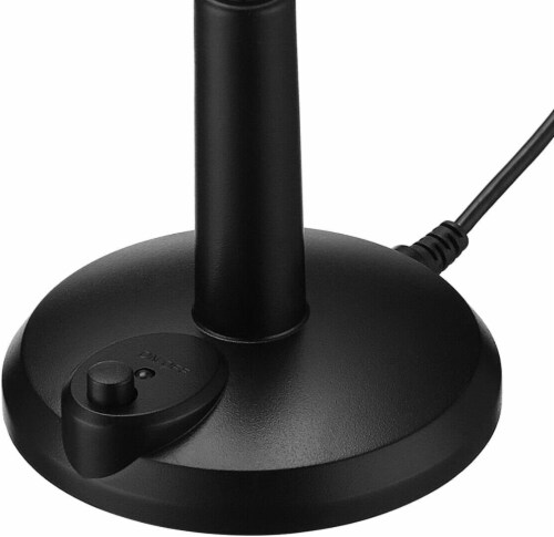 USB Computer Mini Condenser Microphone Stand Recording Mic For PC Desktop Laptop Perspective: top