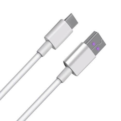 SANOXY Supercharge USB Type C Cable, 3.3FT Super Fast Charge Type-C Cable Perspective: top