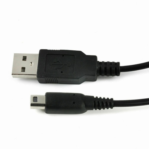 USB Power Charger Charging Cable Compatible with 3DS DSi NDSI XL PADA A126 Perspective: top