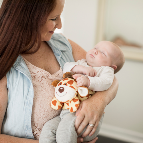 Happi Tummi: Natural Colic & Gas relief- herbal wrap for Babies and Toddlers: Giraffe Perspective: top