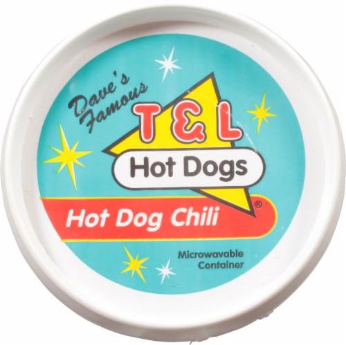 T&L Hot Dog Chili Topping Perspective: top