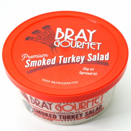 Bray Gourmet Premium Smoked Turkey Salad Perspective: top