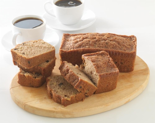 Bakehouse All Natural Zucchini Bread Perspective: top