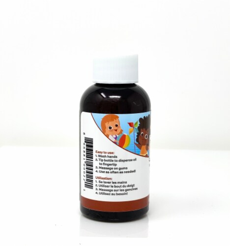 Punkin Butt Teething Oil 2 oz (BPA-Free Plastic) Perspective: top