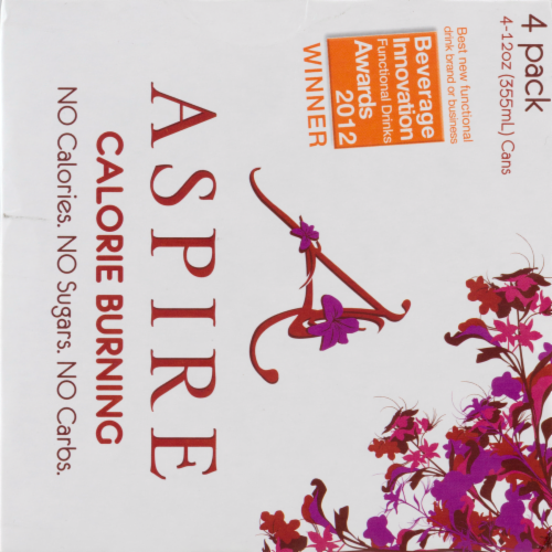 Aspire Cranberry Calorie Burning Drink Perspective: top
