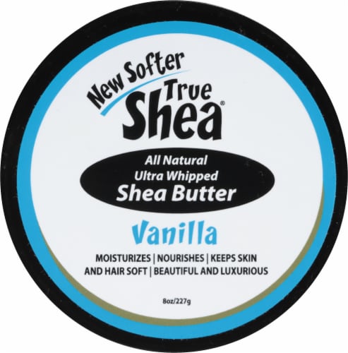 True Shea® All Natural Vanilla Ultra Whipped Shea Butter Perspective: top