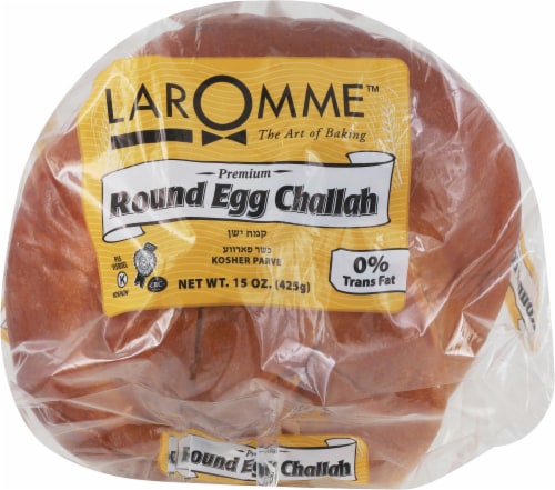 Laromme Round Egg Challah Perspective: top