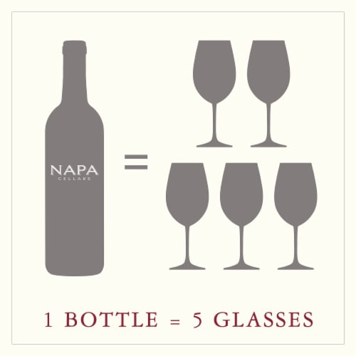 Napa Cellars Cabernet Sauvignon California Red Wine 750 ml Perspective: top