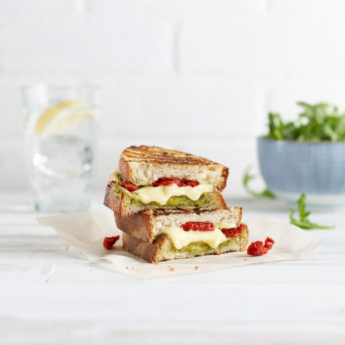 Daiya Dairy Free Provolone Style Vegan Cheese Slices Perspective: top