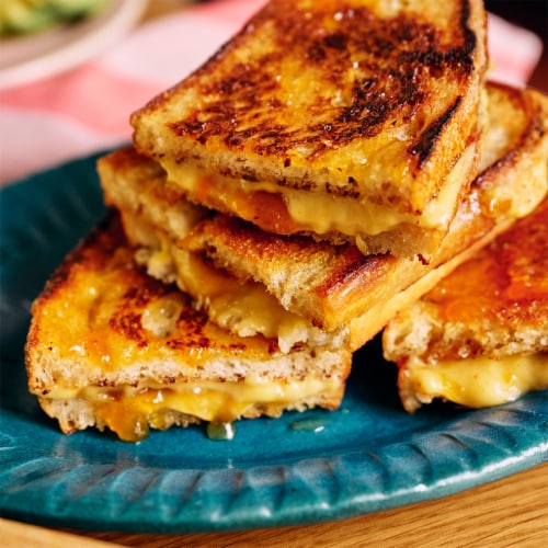 Daiya Dairy Free Smoked Gouda Style Vegan Cheese Slices Perspective: top