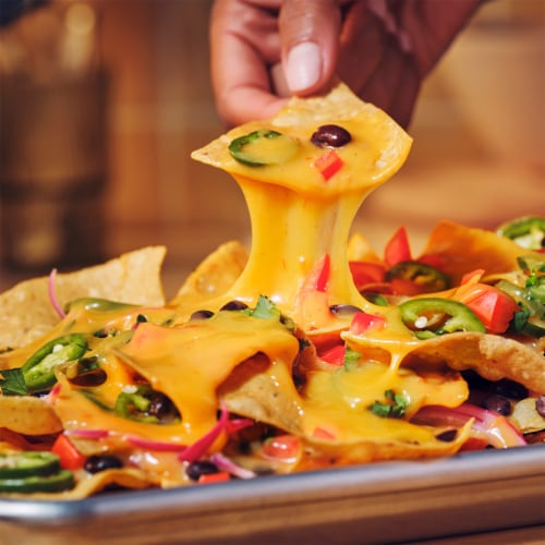 Daiya Dairy Free Cheddar Style Vegan Cheese Shreds Perspective: top