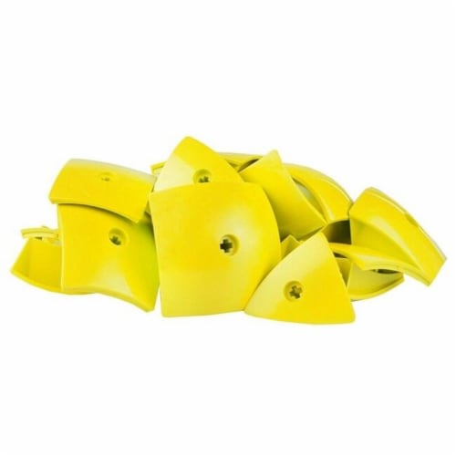 Geomag Kor Egg Covers - Yellow - 26-Piece Creative Magnet Cover Addition Perspective: top