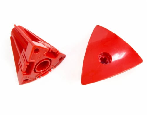 Geomag Kor Egg Covers - Red - 26-Piece Creative Magnet Cover Addition Perspective: top