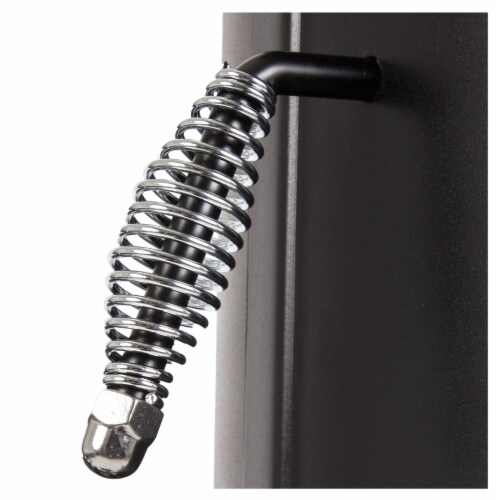 Dyna-Glo Signature Series Heavy-Duty Vertical Offset Charcoal Smoker and Grill Perspective: top