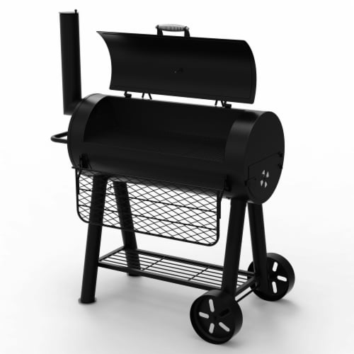 Dyna-Glo Signature Series Heavy-Duty Barrel Charcoal Grill Perspective: top