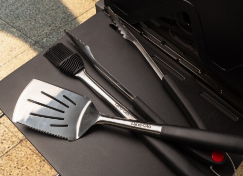 Dyna-Glo Stainless Steel Grill Tool Set Perspective: top