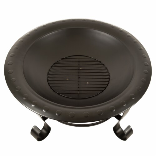 Pleasant Hearth Providence Fire Pit Perspective: top