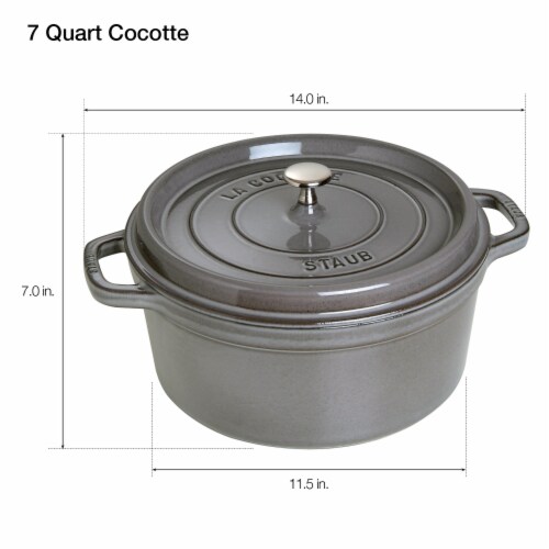 Staub 7qt Round Dutch Oven