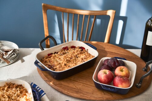 Staub Ceramic 2-pc Rectangular Baking Dish Set - Dark Blue, 2-pc - QFC