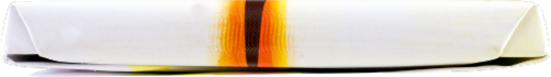 Theo Chocolate Raspberry 70% Dark Chocolate Perspective: top