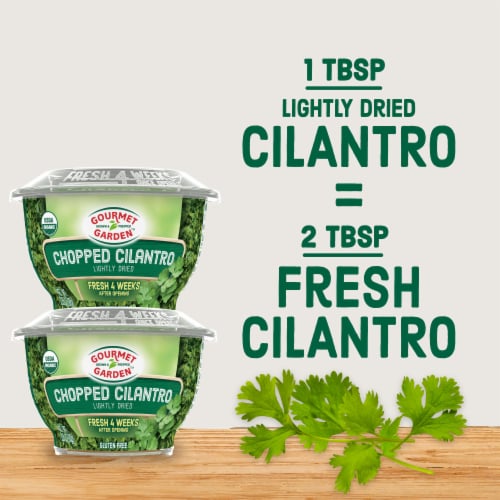 Gourmet Garden Lightly Dried Cilantro Perspective: top