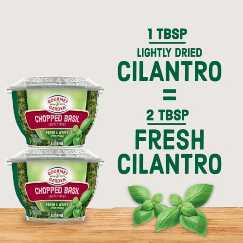 Gourmet Garden Lightly Dried Basil Perspective: top