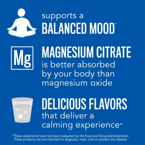 Natural Vitality CALM Cherry Magnesium Supplement Drink Mix Perspective: top