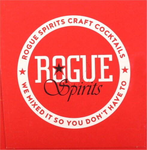Rogue Spirits Sparkling Craft Cocktail Grapefruit Vodka Soda Perspective: top