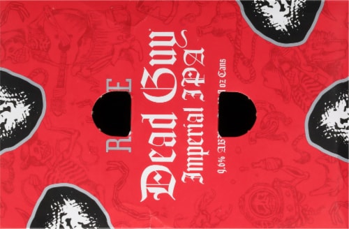 Rogue Dead Guy Imperial IPA Craft Beer Perspective: top