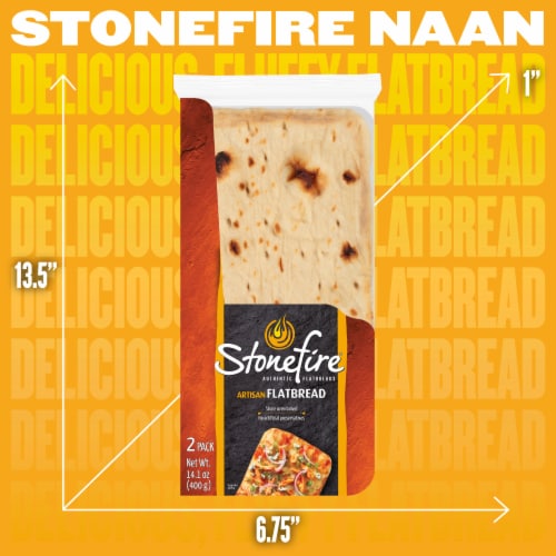 Stonefire® Artisan Flatbread Perspective: top