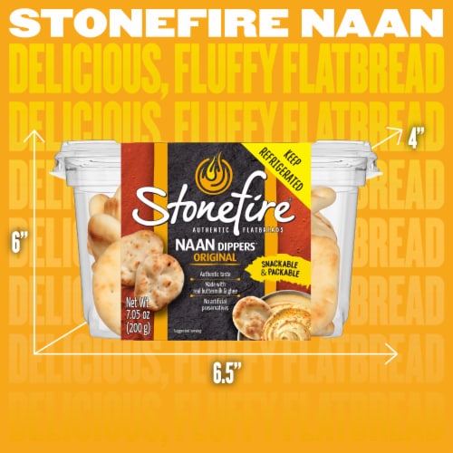 Stonefire® Naan Dippers® Perspective: top