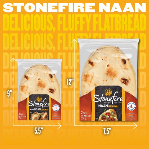 Stonefire® Original Mini Naan Perspective: top