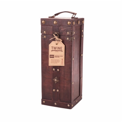 Treasure Chest Wine Box By Twine Perspective: top