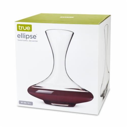True Ellipse: Traditional Decanter Perspective: top