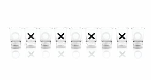 Tic Tac Shot™ Drinking Board Game Perspective: top