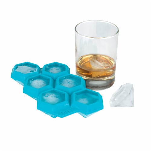 Vevor 3D Black Flexible Silicone Skull Ice Cube Tray Mold Whiskey Ice Ball  Maker, 1 - Kroger