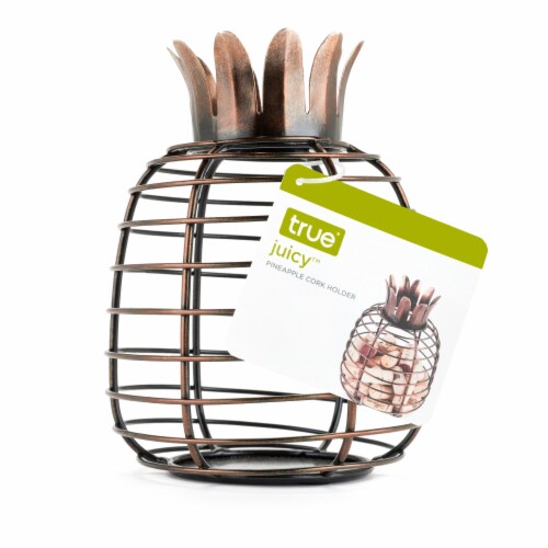 Juicy™ Pineapple Cork Holder by True Perspective: top