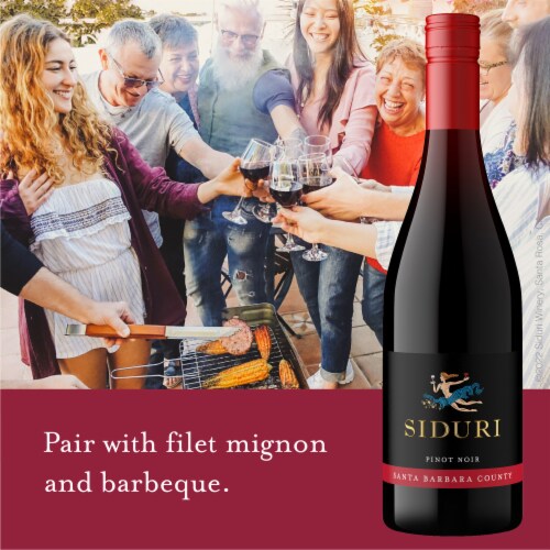 Siduri Santa Barbara County California Pinot Noir Red Wine Perspective: top
