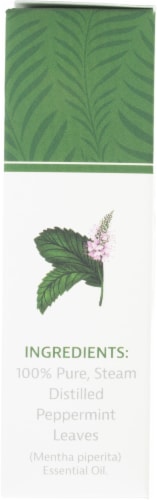 Fusion™ Peppermint Aromatherapy Essential Oil Perspective: top