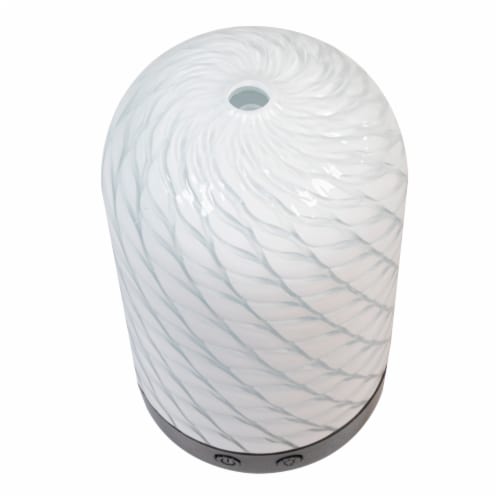 Fusion™  Rippled Glass Diffuser Perspective: top