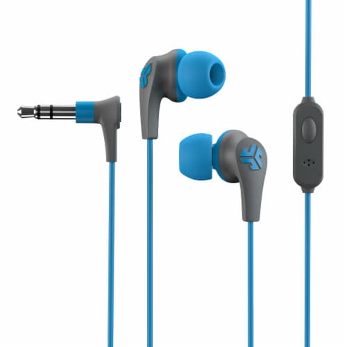 JLab Audio JBuds Pro Earbuds - Blue/Gray Perspective: top