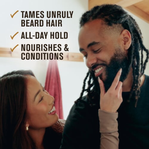 Every Man Jack® Sandalwood Naturally Derived Grooming Beard Balm Perspective: top