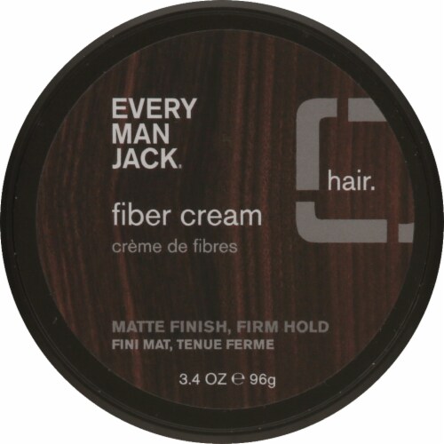 Every Man Jack® Matte Finish Firm Hold Fiber Cream Perspective: top