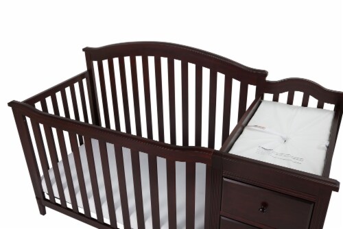 Kali II 4 in 1 Convertible Crib and Changer Espresso 1 Mariano s