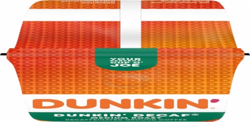 Dunkin'® Donuts Dunkin' Decaf Ground Coffee Perspective: top