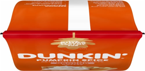 Dunkin'® Pumpkin Spice Ground Coffee Perspective: top