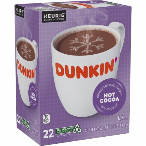 Dunkin donuts hot best sale cocoa k cups
